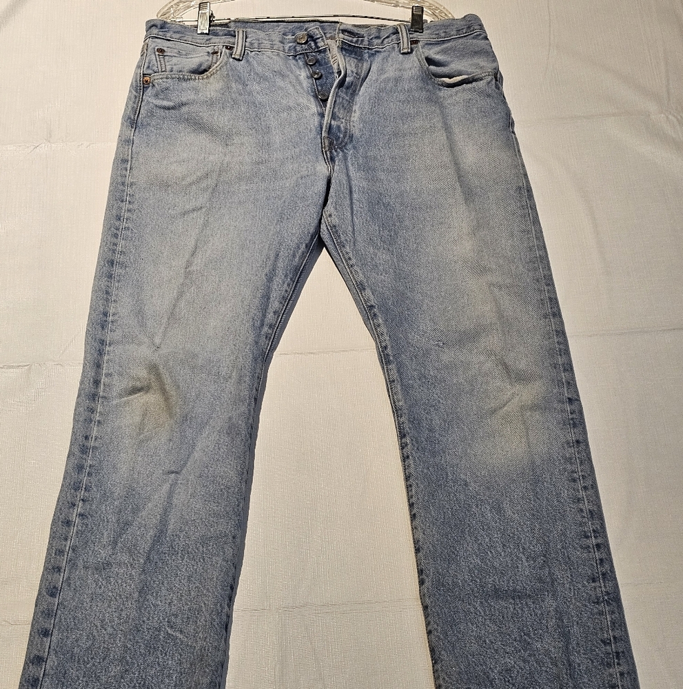 Levis 501 Buttonfly Jeans 36 X 32 - Picture 10 of 12